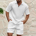 Men’s Plaid 2-Piece Summer Suit