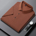 Men’s Printed Casual Polo Shirt