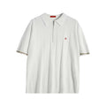 Men’s Ribbed Knit Polo Shirt