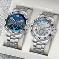 Men’s Quartz Watch Set - 2pcs