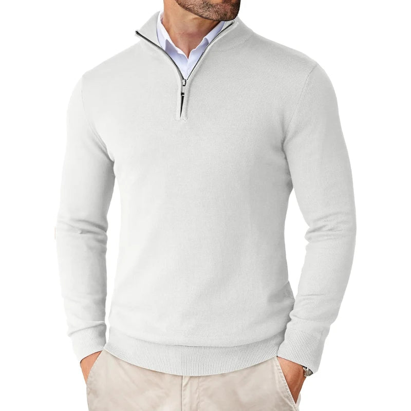Men's Quarter Zip Up Sweaters
