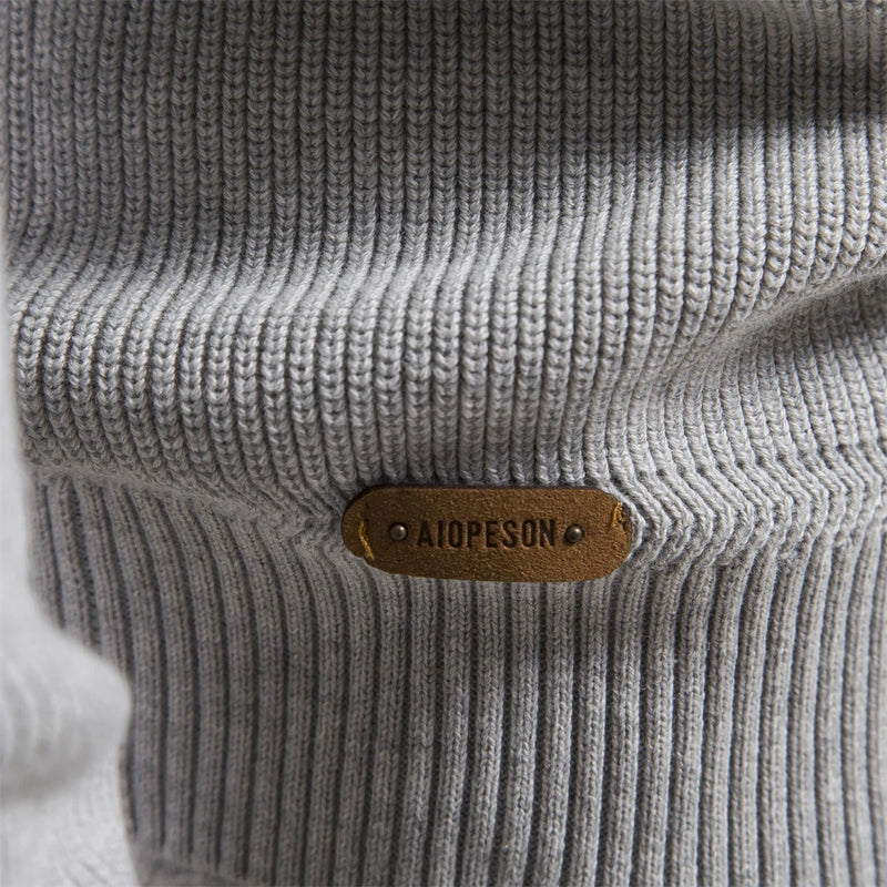 Men’s Autumn Zipper Knit Cardigan