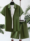 Men’s Summer Hawaiian 2-Piece Set
