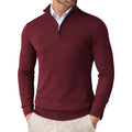 Men's Quarter Zip Up Sweaters
