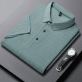 Men’s Printed Casual Polo Shirt