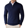 Men's Quarter Zip Up Sweaters