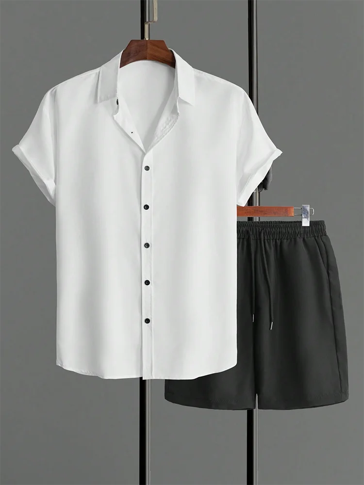 Men’s Summer Hawaiian 2-Piece Set