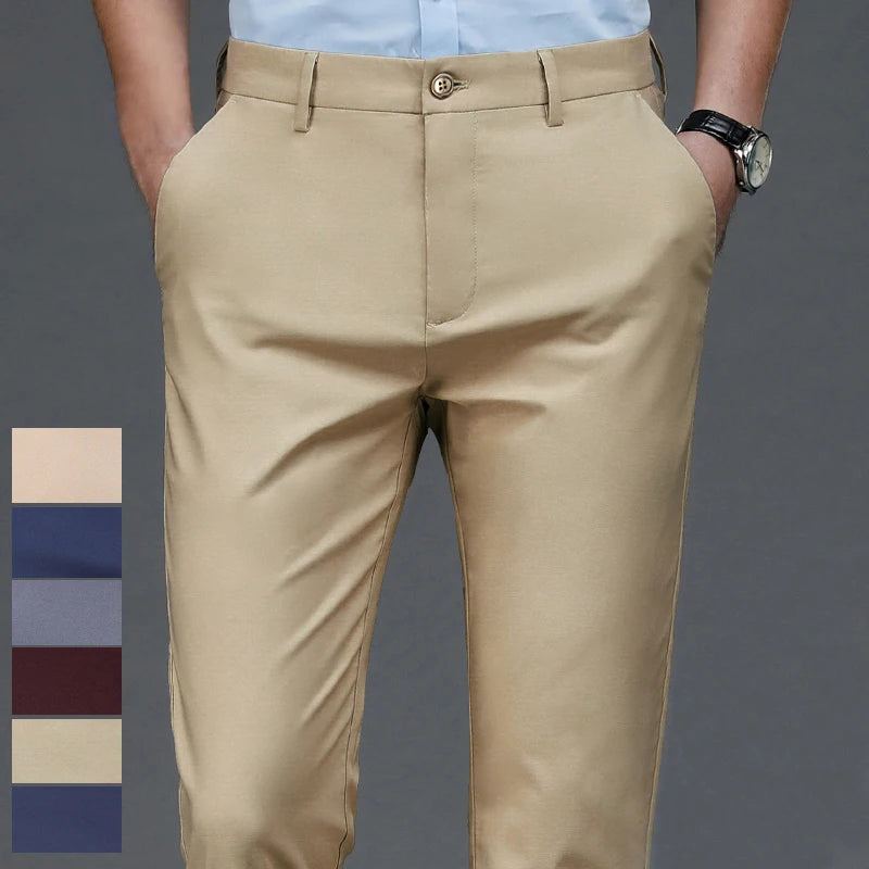 Men’s Black Stretch Pants