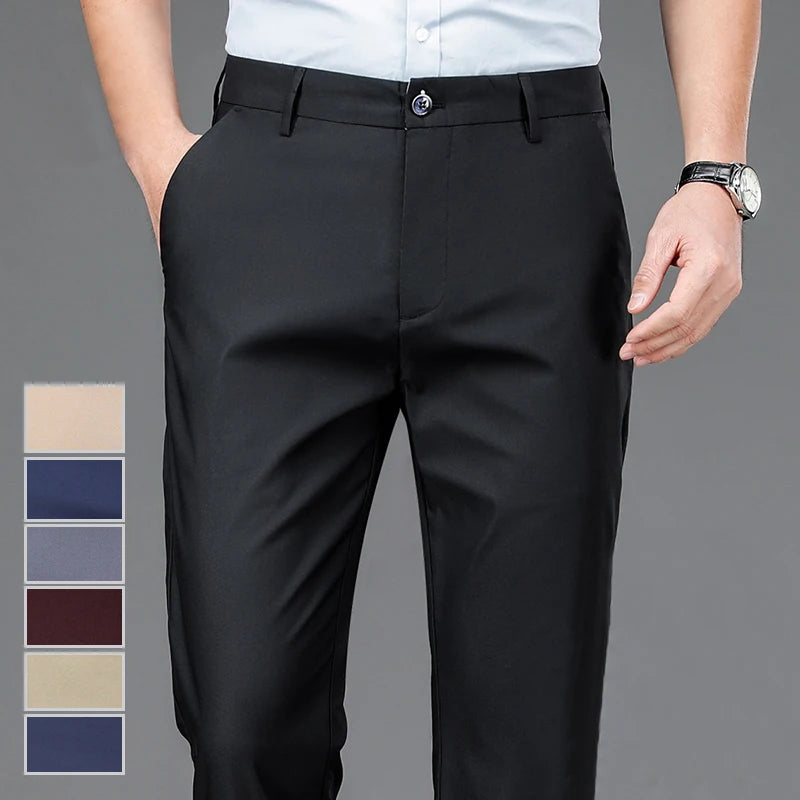 Men’s Black Stretch Pants