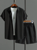 Men’s Summer Hawaiian 2-Piece Set