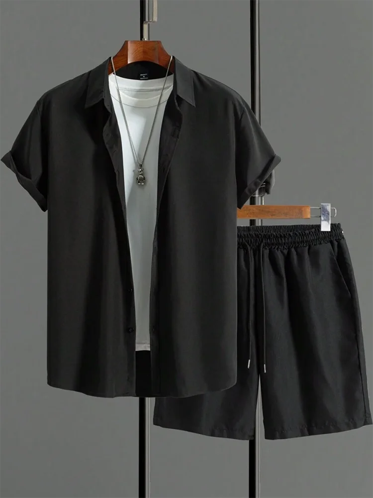 Men’s Summer Hawaiian 2-Piece Set