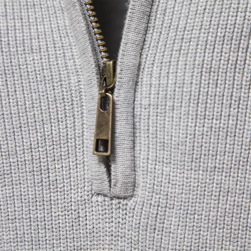 Men’s Autumn Zipper Knit Cardigan