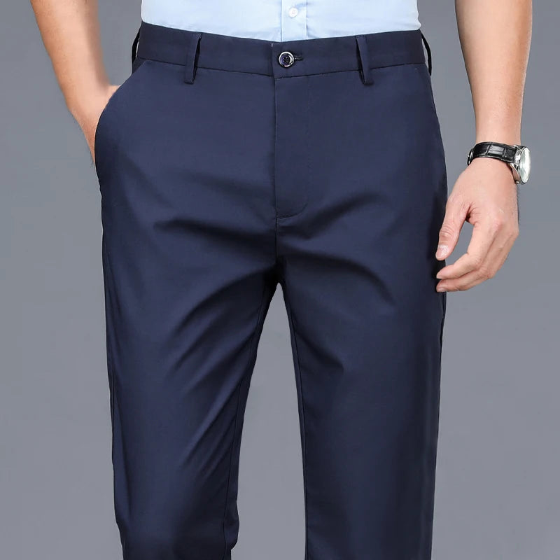Men’s Black Stretch Pants