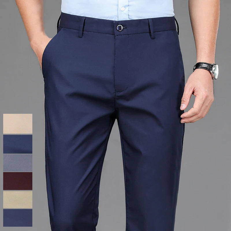 Men’s Black Stretch Pants