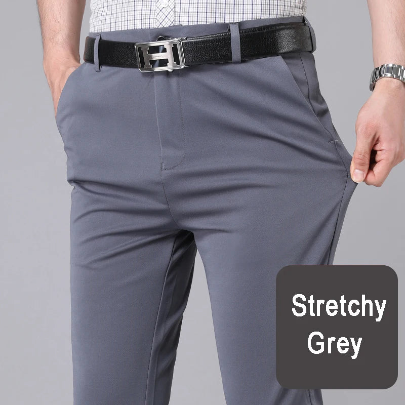 Men’s Black Stretch Pants