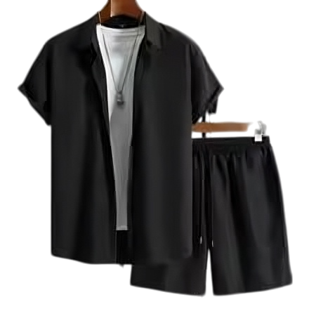 Men’s Summer Hawaiian 2-Piece Set